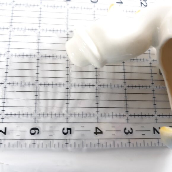 Vintage Anthropomorphic Duck In Hat Planter Kitsch - Picture 5 of 5